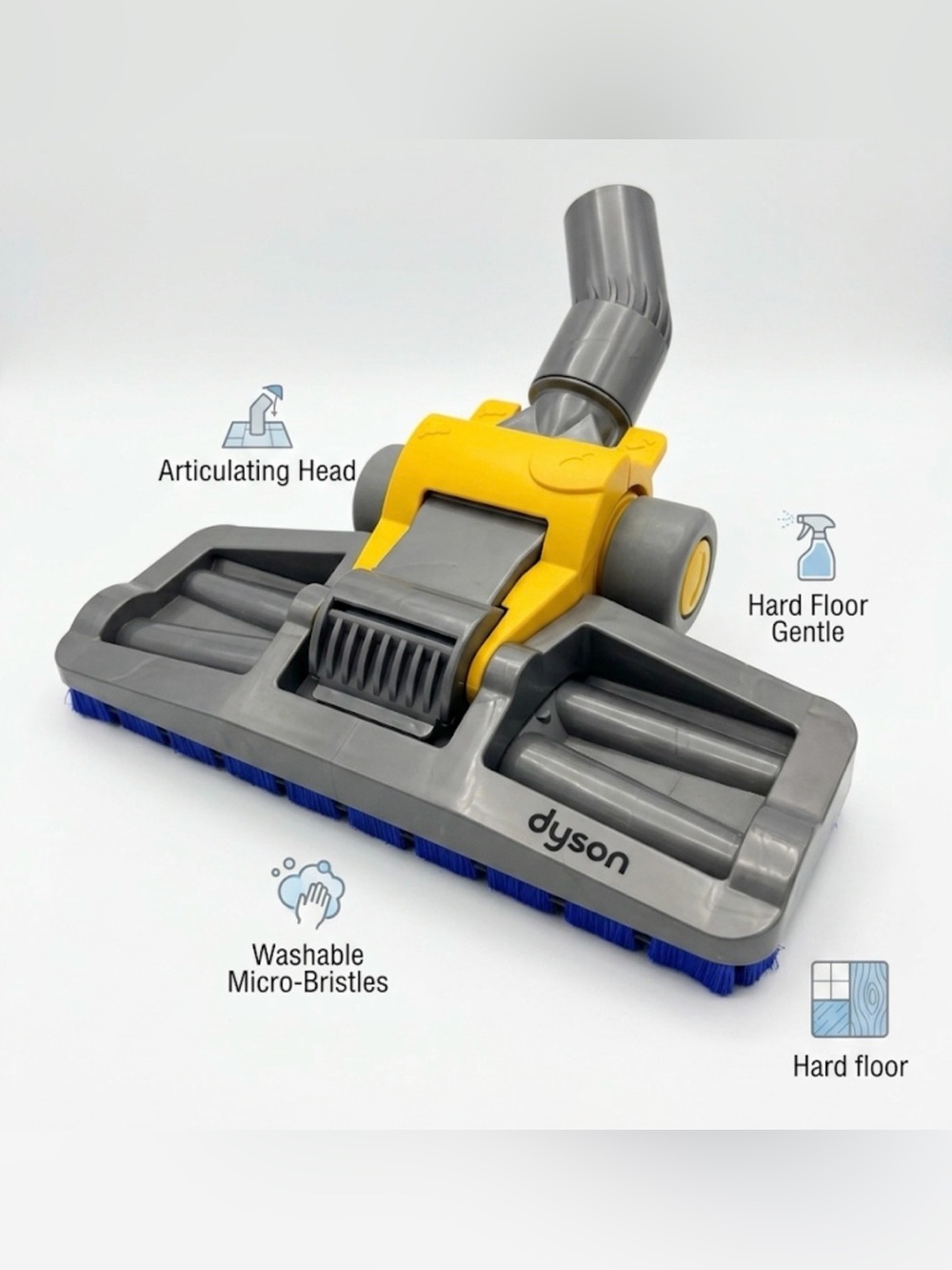Nwt dyson hard wood fooor tool vaccume attachment new new new